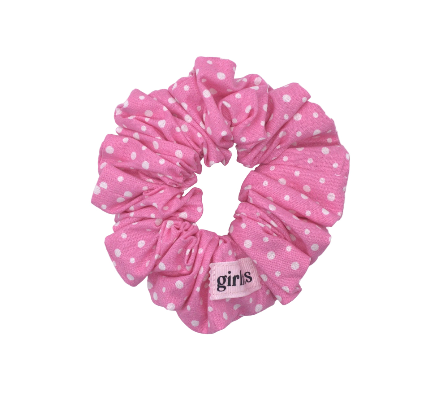 Barbie Polka Dot Scrunchie