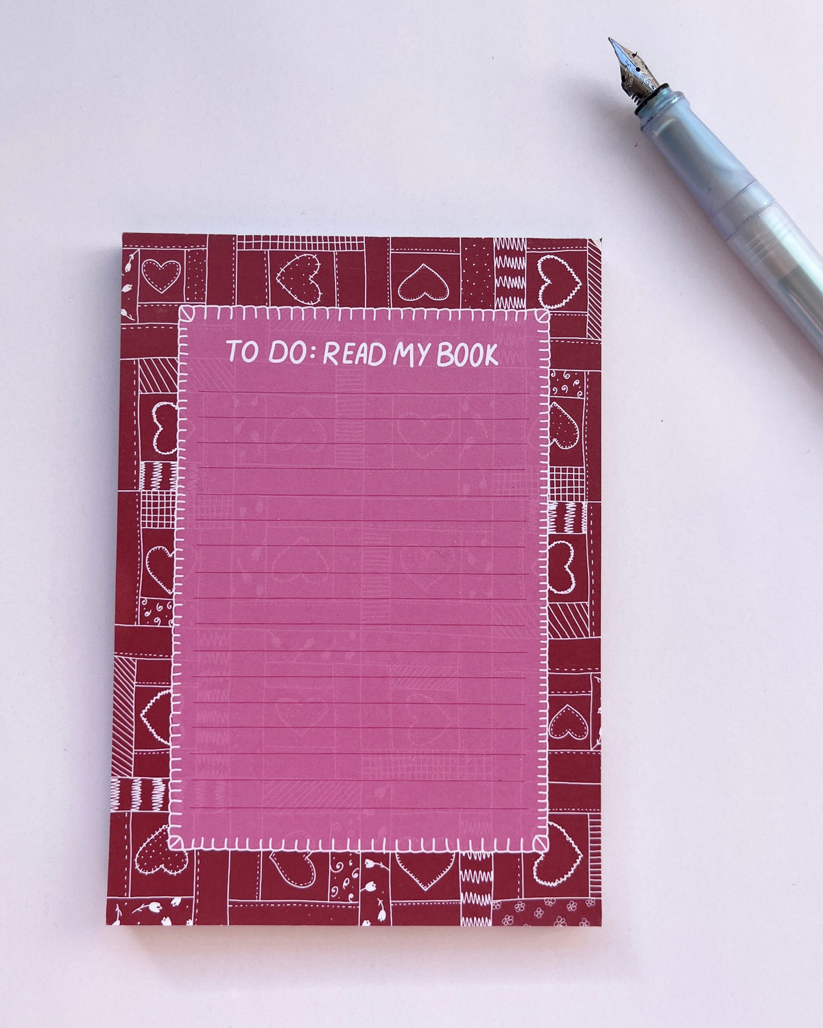 To Do: READ MY BOOK - Notepad