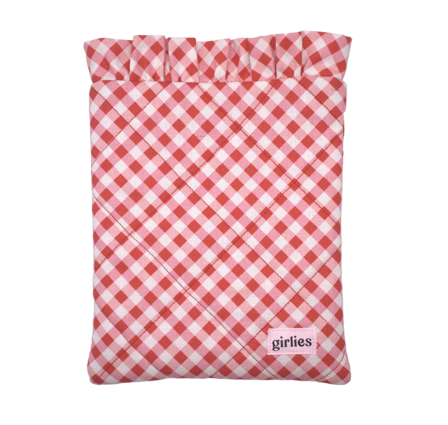 Galentines Gingham Kindle Sleeve