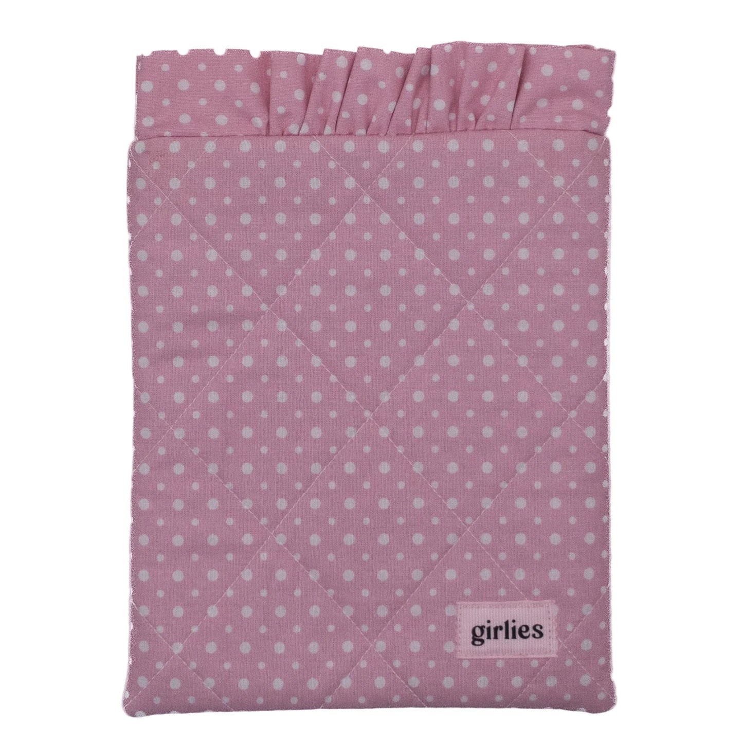 Pink Polka Dot Kindle Sleeve