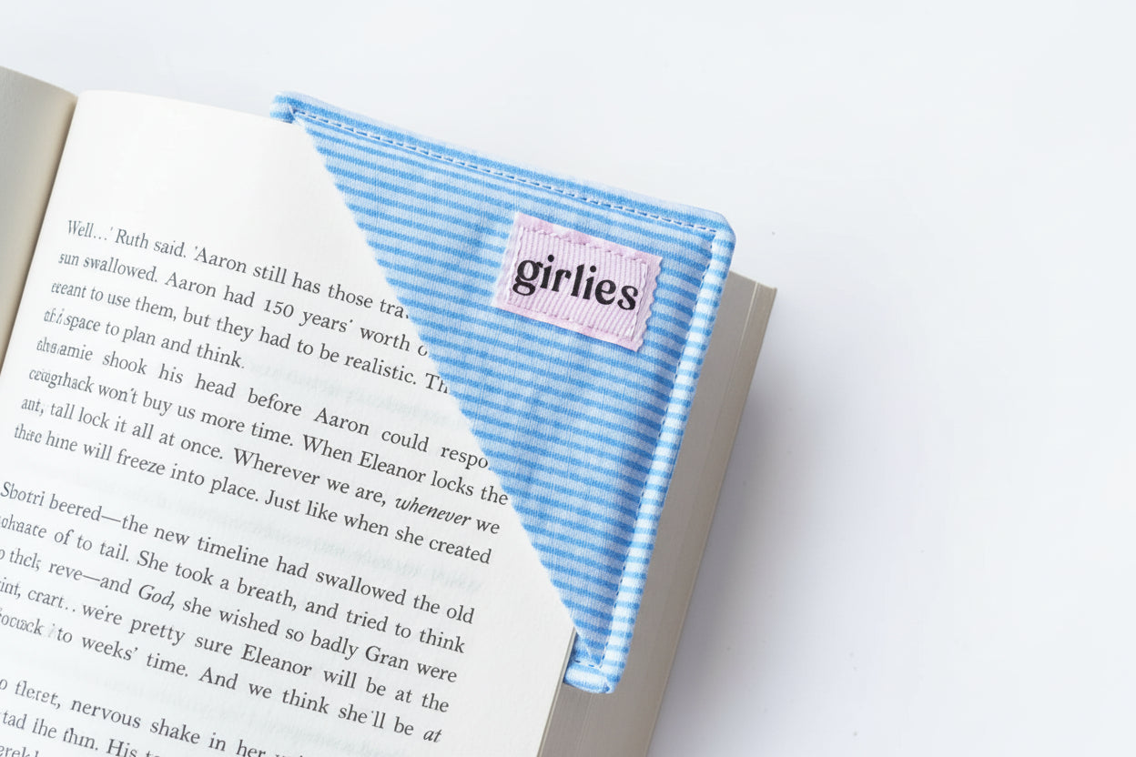 Classic Blue Stripe Bookmark