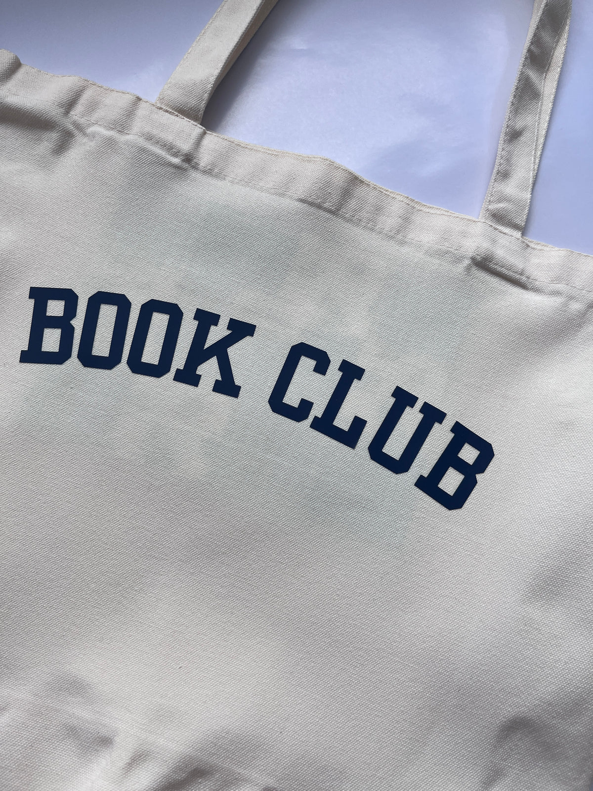 Book Club - Blue Tote Bag