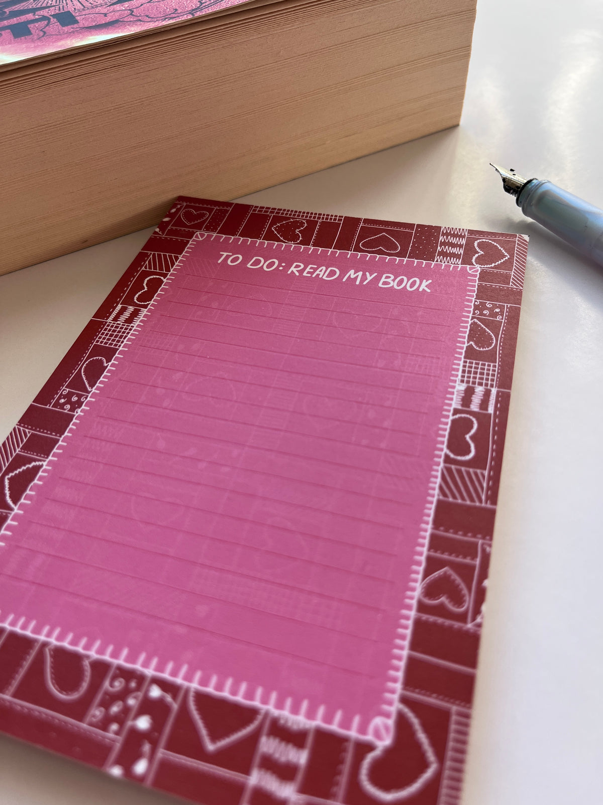 To Do: READ MY BOOK - Notepad