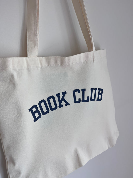 Book Club - Blue Tote Bag