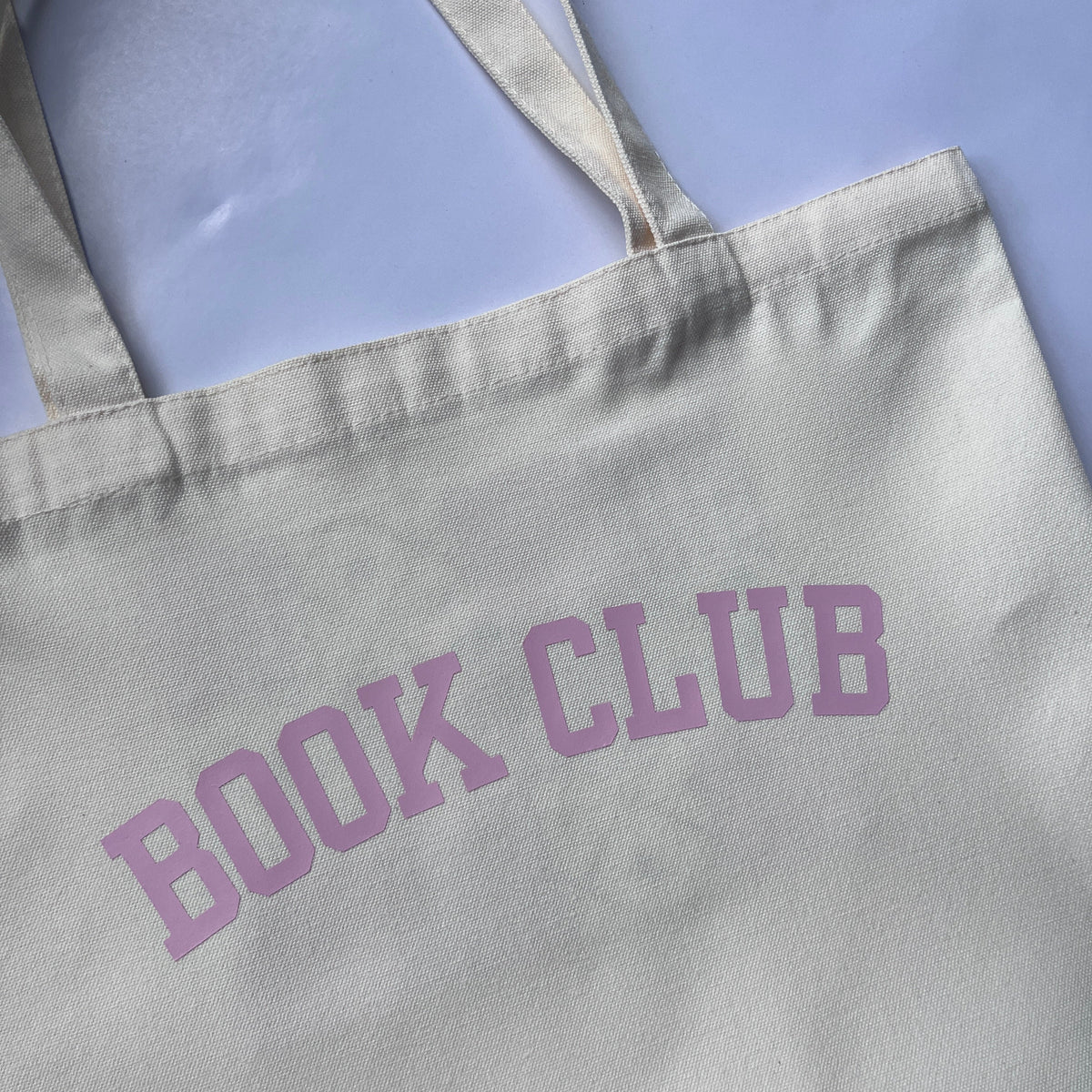 Book Club - Pink Tote Bag
