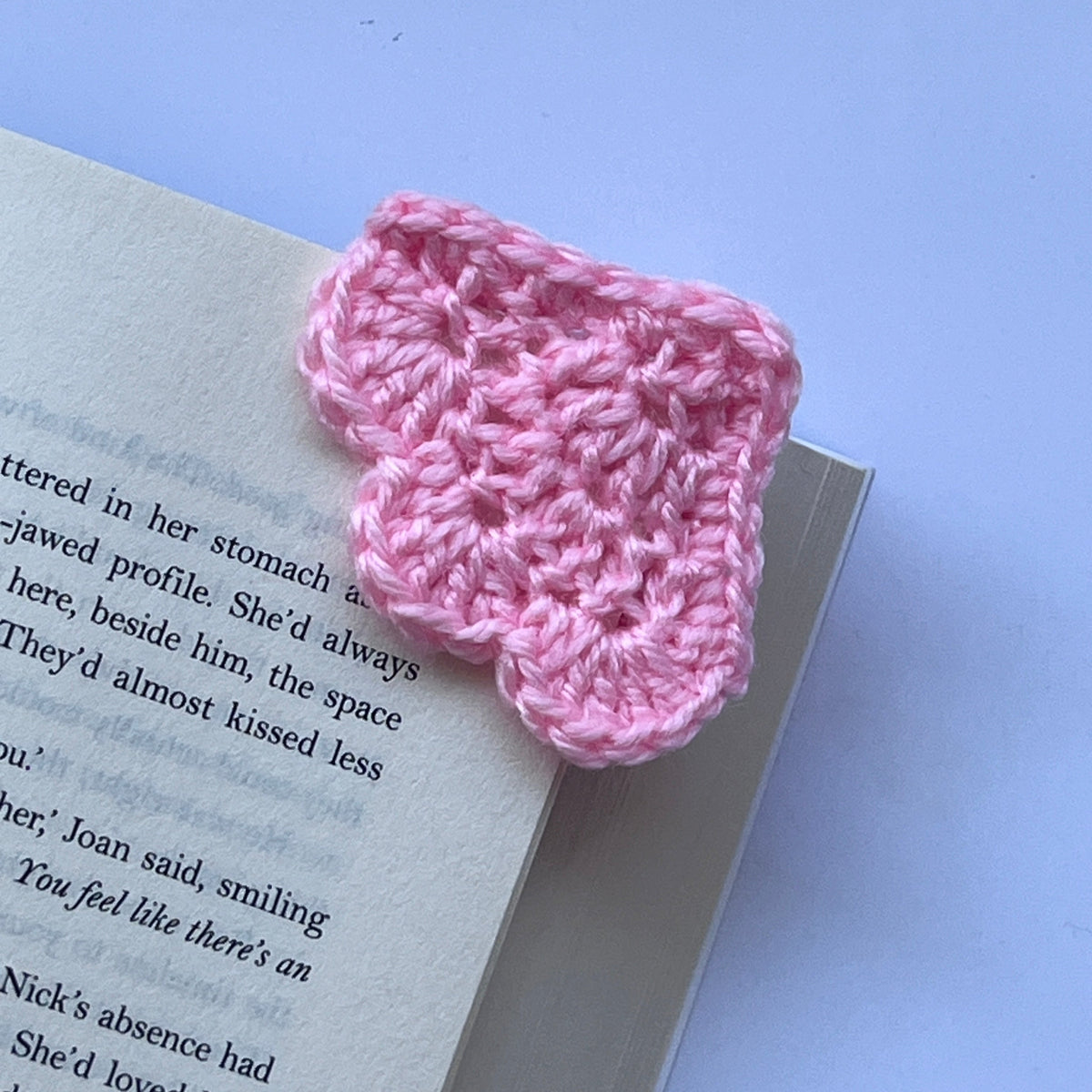 Soft Pink Cosy Corner Bookmark
