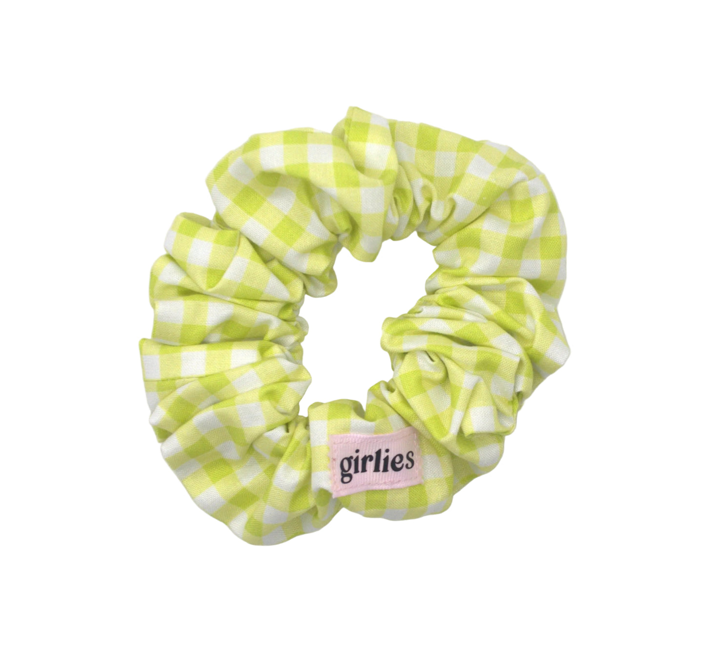 Acid Gingham Scrunchie