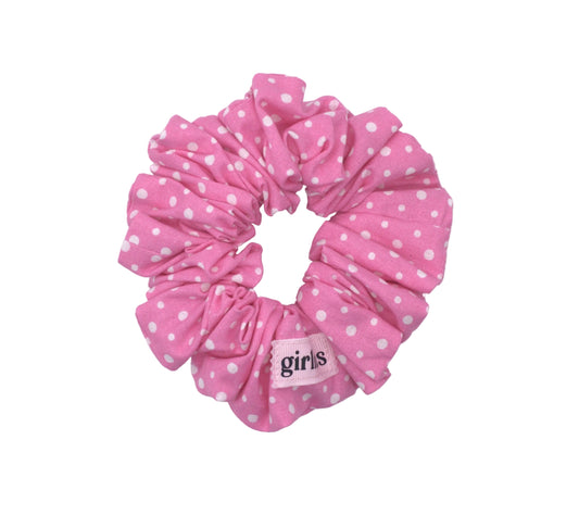 Barbie Polka Dot Scrunchie
