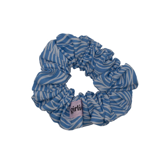 Blue Waves Scrunchie