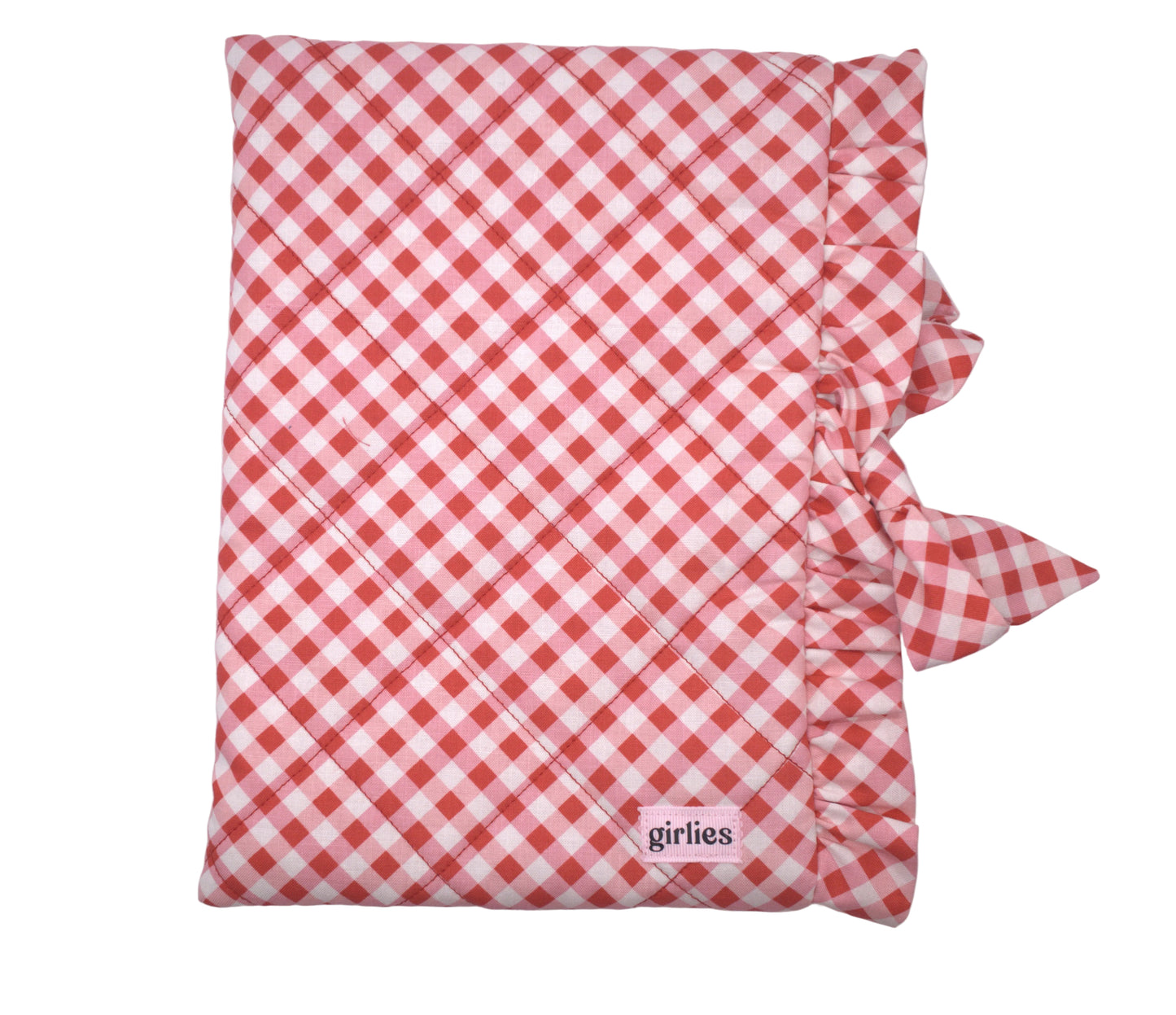 Galentines Gingham Book Sleeve