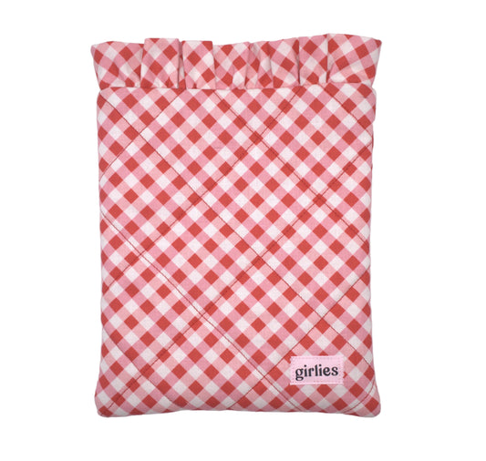 Galentines Gingham Kindle Sleeve