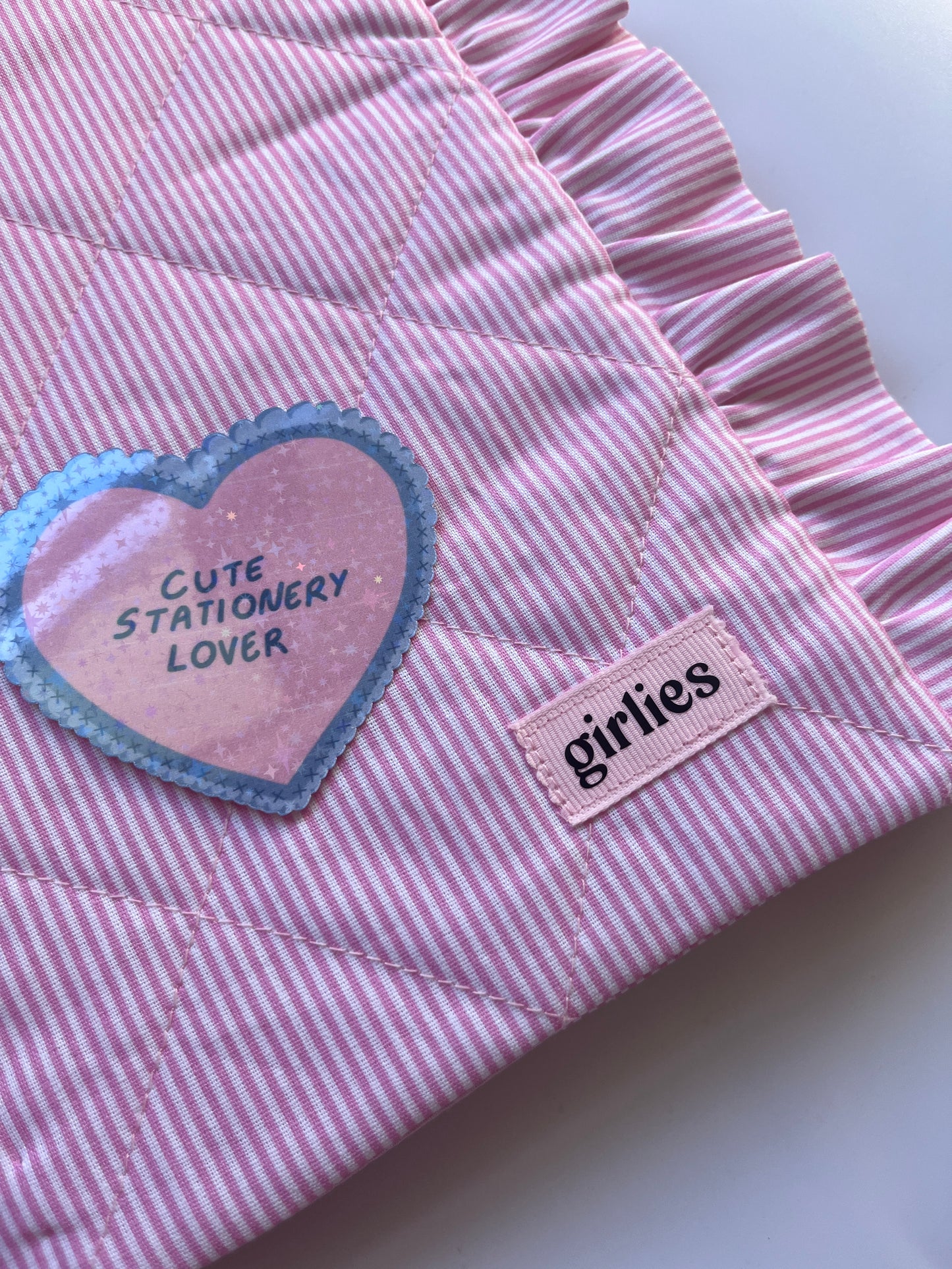 Blush Stripe - Journal Sleeve