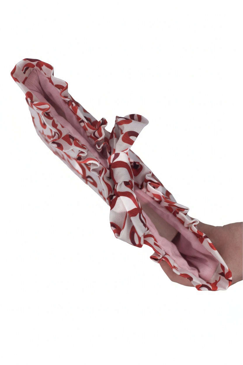 Red Bow Book Sleeve