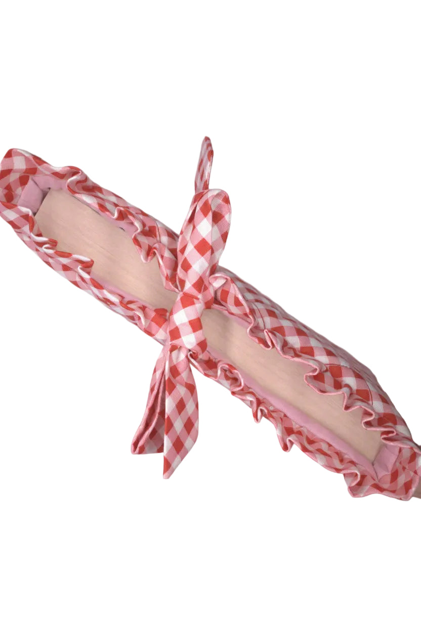 Galentines Gingham Book Sleeve