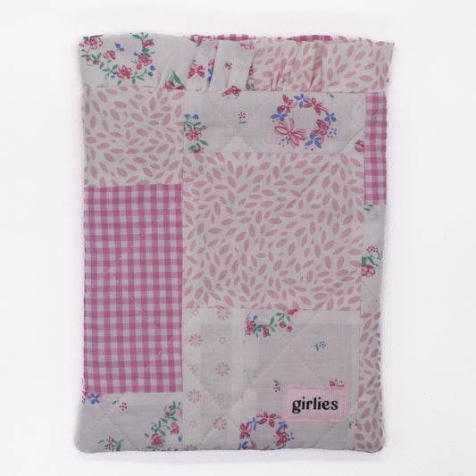 Pink Patchwork Kindle Sleeve