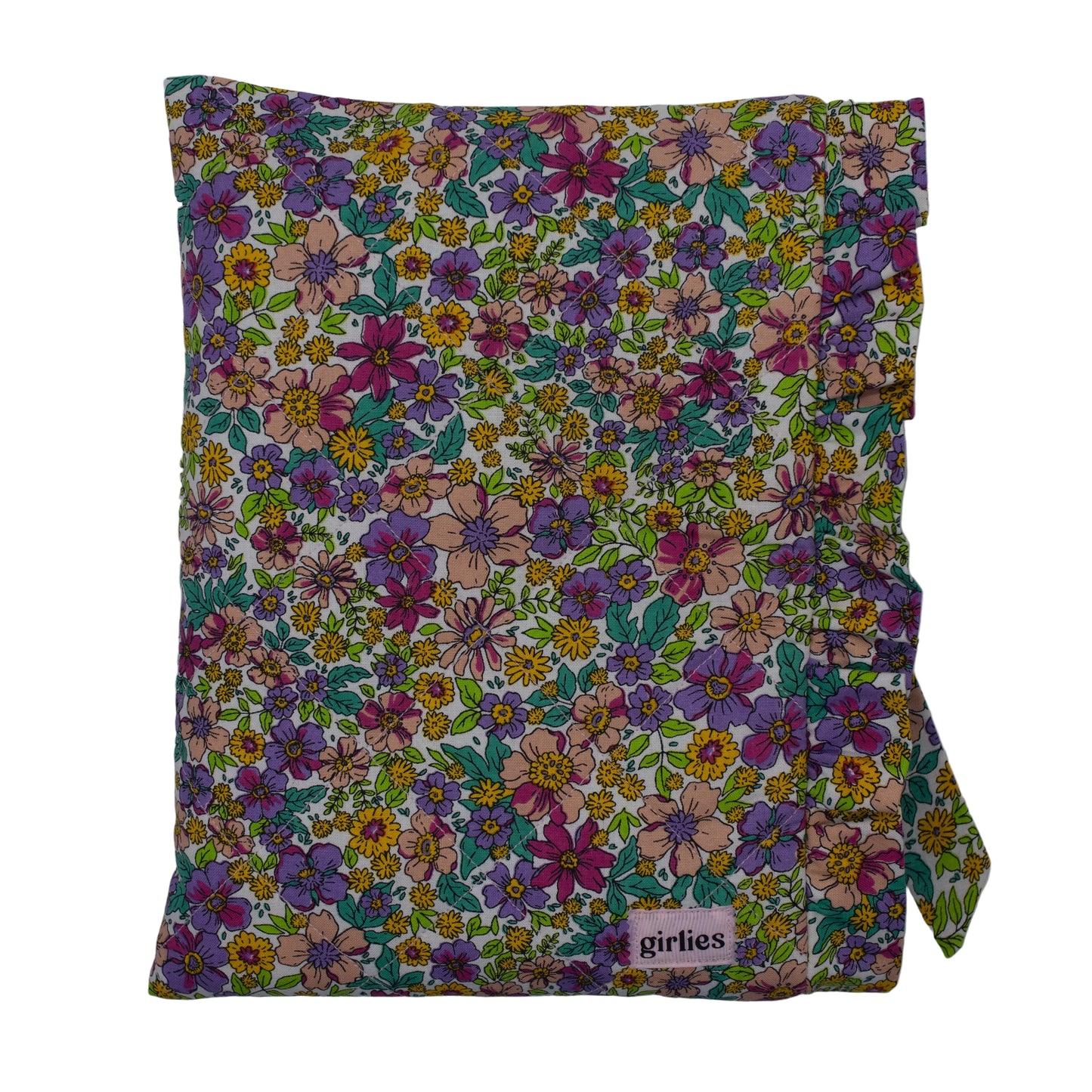 Retro Floral Book Sleeve