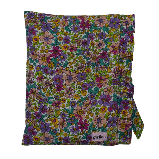 Retro Floral Book Sleeve