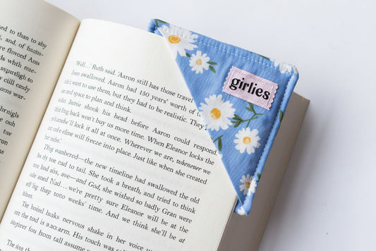 Daisy Blue Bookmark