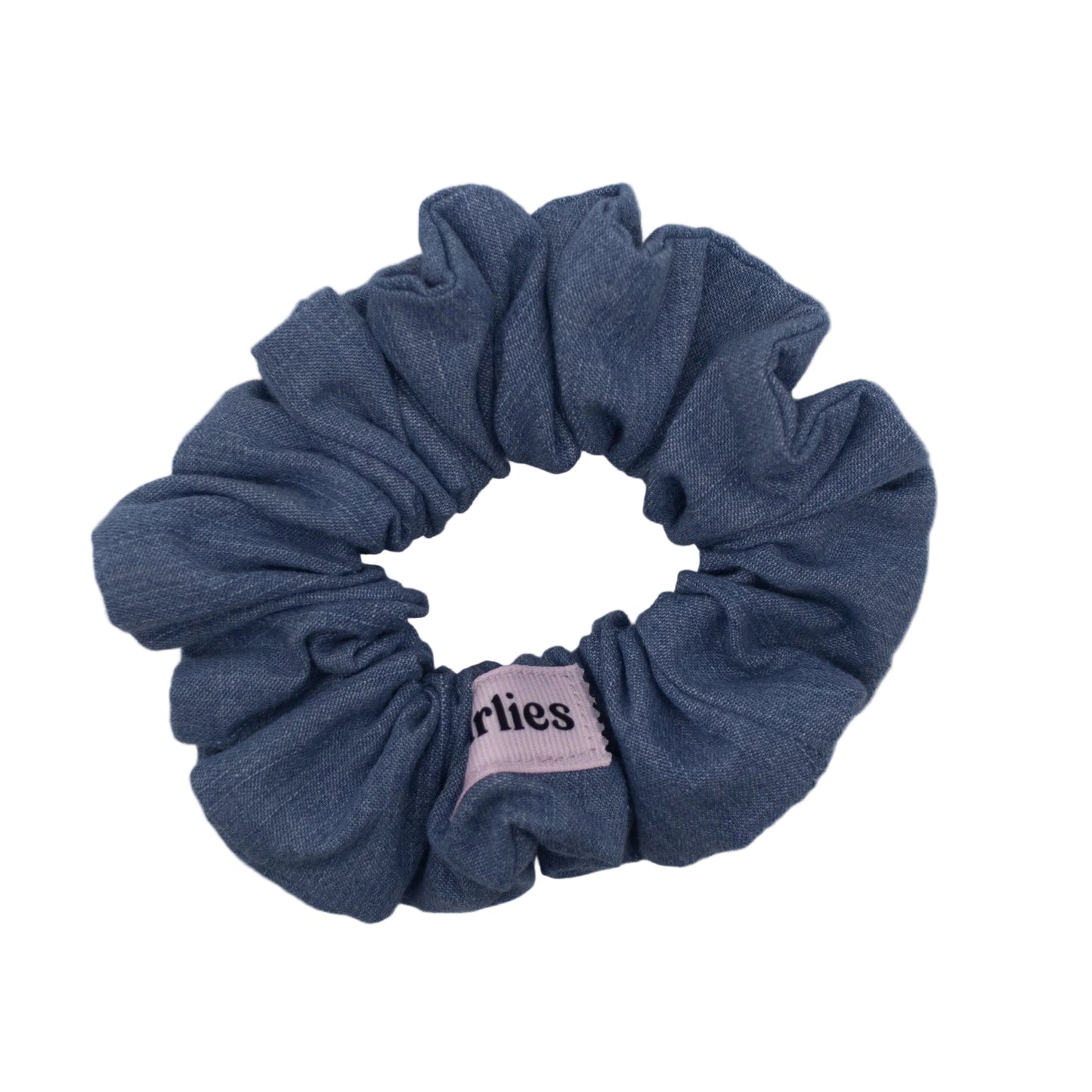 Blue Jean Scrunchie