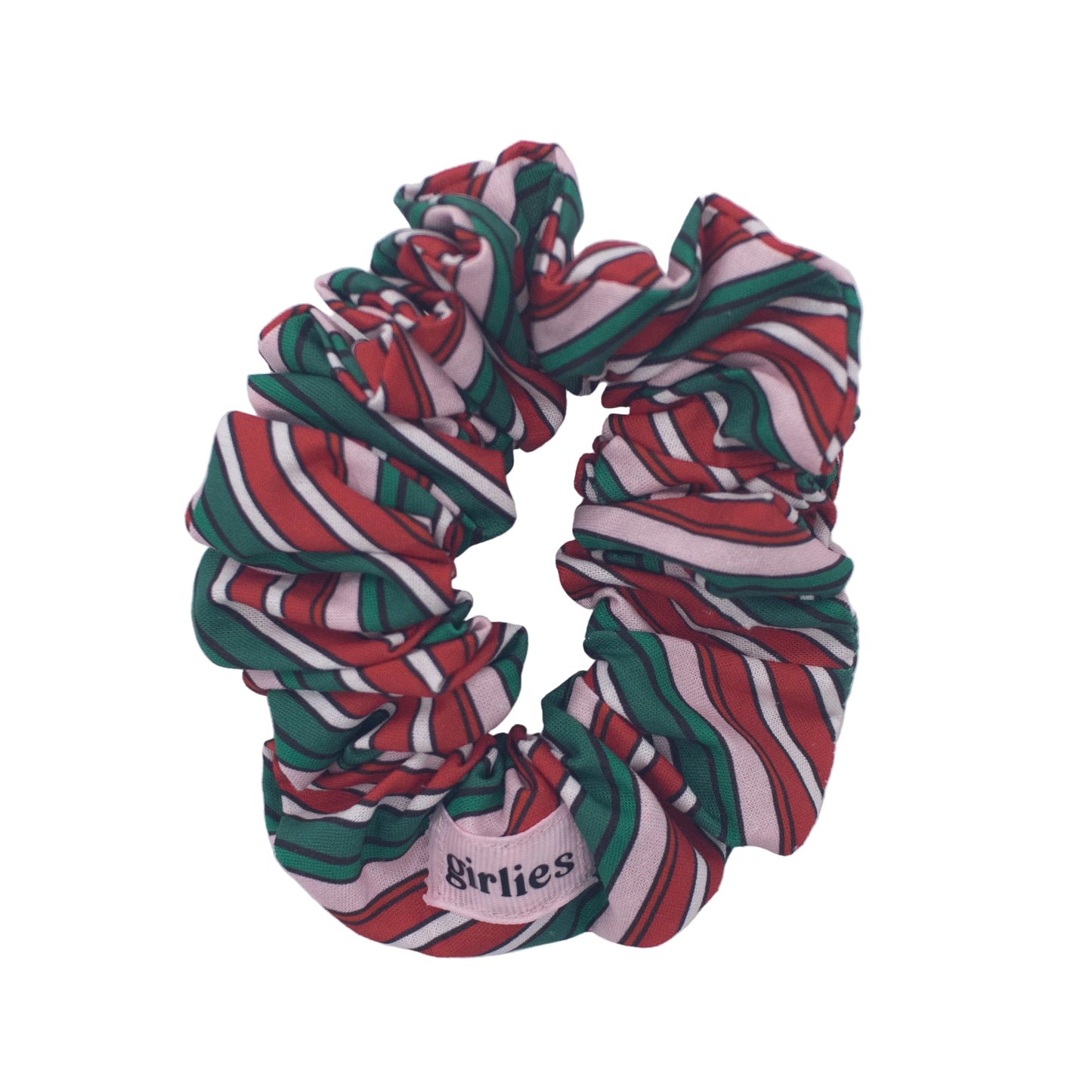 Candy Cane Scrunchie
