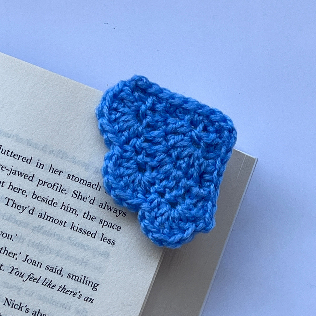 Cornflower Cosy Corner Bookmark
