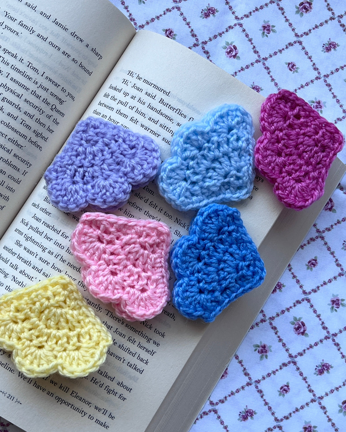 Cornflower Cosy Corner Bookmark