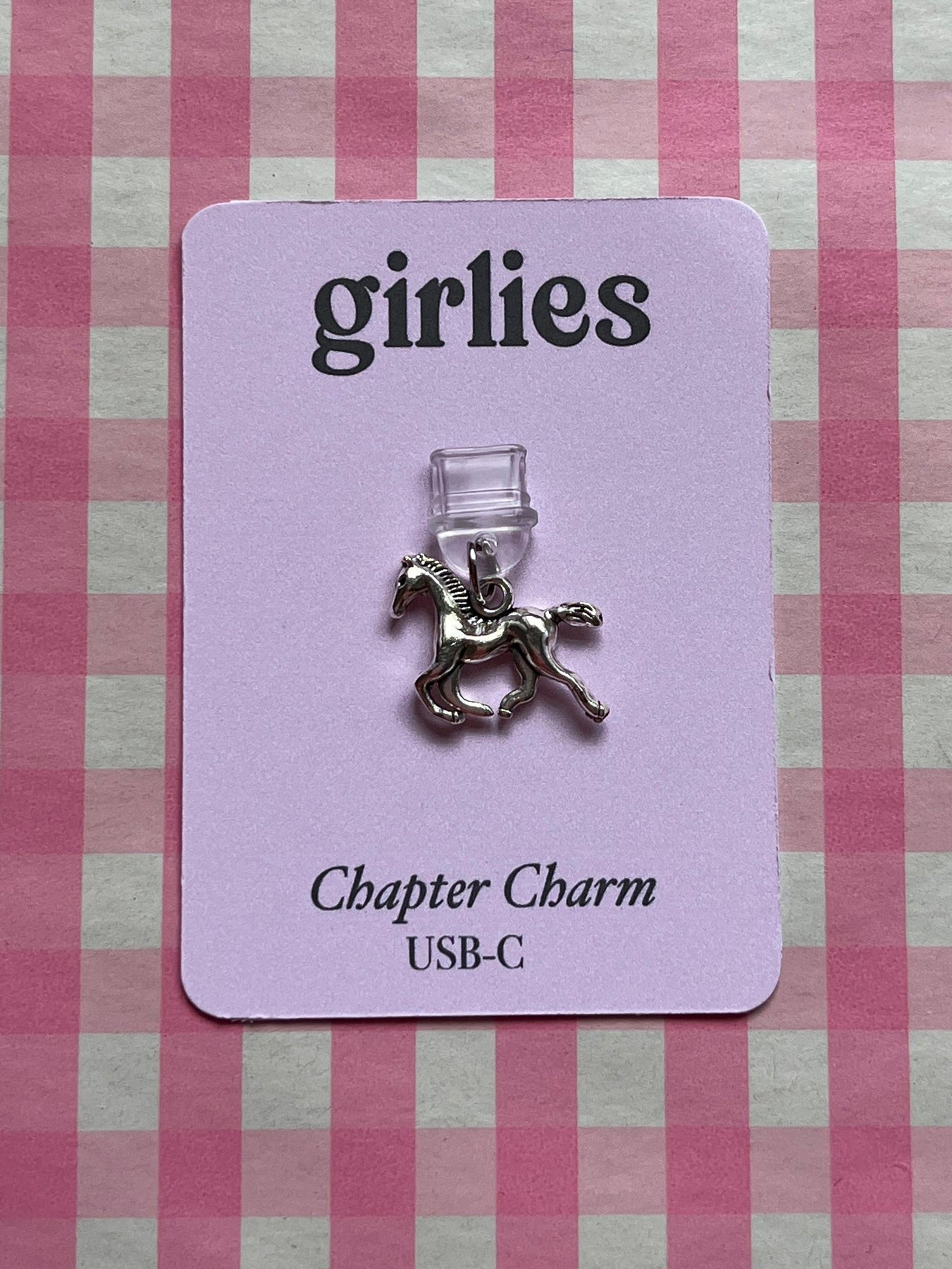 Horse Chapter Charm