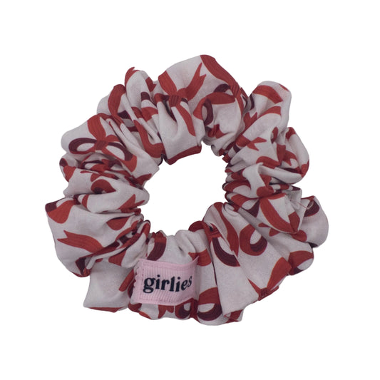 Red Bow Scrunchie