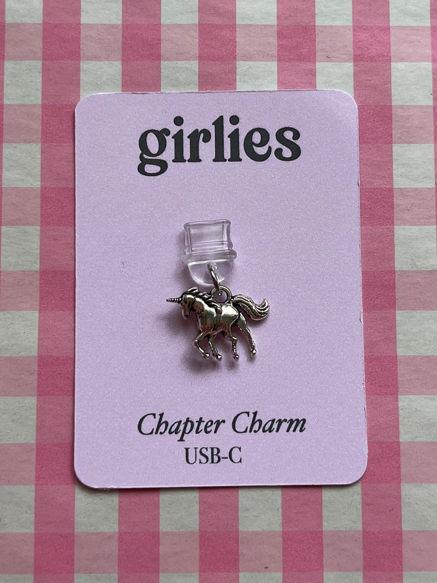 Unicorn Chapter Charm