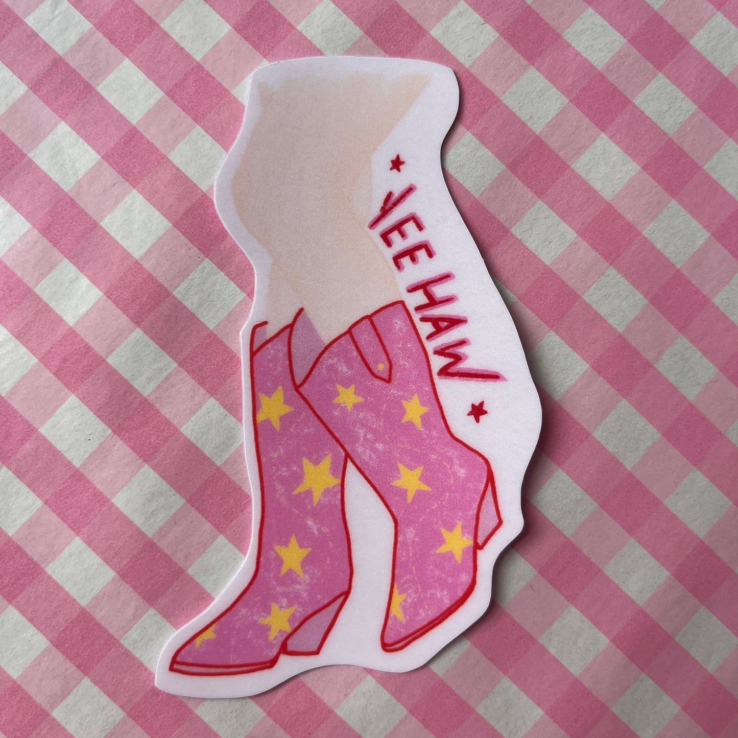 Yeehaw Girlie Sticker